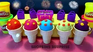 Ultra rare Season 2 SHOPKINS in Play Doh Ice cream SURPRISE
