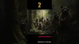 Raccons... How many...? Are you fast? We will check it daily ...