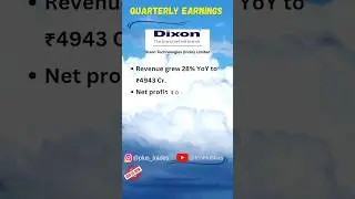 quarterly earnings Q3FY23 dixon #dixon #stockmarket #dixontechnologiessharenews #stockstowatch