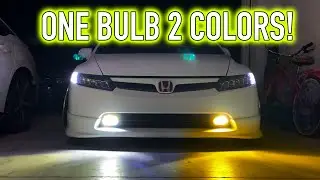 Finally got the fog lights working on my 8thgen