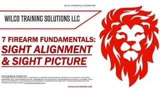7 Firearm Fundamentals: Sight Alignment & Sight Picture