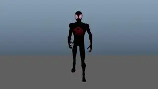 Run Cycle Miles Morales Spider Verse | Maya Software