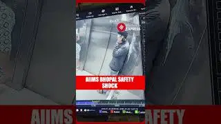 Doctor robbed inside AIIMS bhopal elevator | cctv footage raises hospital safety concerns