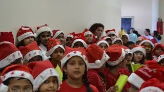 Spreading happiness in New Indian School | Christmas way