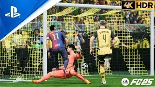 FC 25 - Borussia Dortmund vs Barcelona Ft. Raphinha Goalzo | UEFA Champions League | PS5&trade; [4K60]