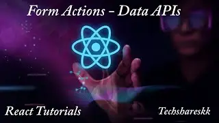 Form Actions in React Router Data API | React Routers Tutorials #reactrouterv6 #reactrouter #react