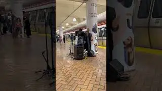 Carlos in SF Bart station &hellip;.. amazing ❤️