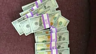 What $20,000 in $100 Dollar Bills looks like
