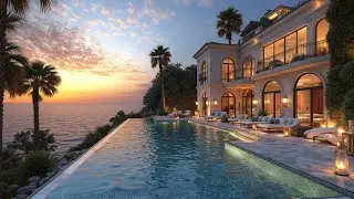 Luxury Villa Sunset Chillout 🌅 Tropical Lounge Music for Relaxing Summer Nights by the Pool 🌴