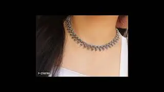 #fashion silver necklace design ideas