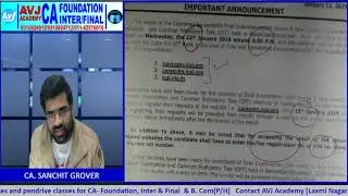 CA Foundation results date Out  !! | Icai Exam Results