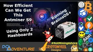 Hardware Update - BraiinsOS+ on the Antminer S9 with 2 Hashboards: How Efficient Can We Get It?