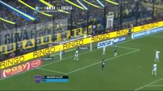 Jonathan Calleri v&agrave; pha rabona rất đẹp mắt cho Boca Juniors