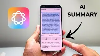 How To Use Summarize AI Writing Tool on iPhone