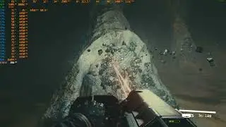 Starfield intro sequence cave exploration 1440p no VRS or FSR, ultra/max settings. 5800x3d 4090 x470