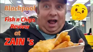 Fish and Chips Review at Zain Pizza House Blackpool