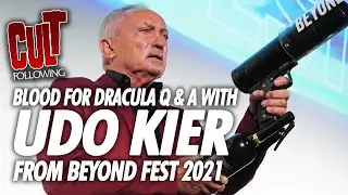 Udo Kier Beyond Fest 2021 Q and A for BLOOD FOR DRACULA + FLESH FOR FRANKENSTEIN | Aero Theater