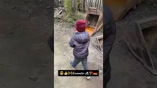 Excavator🚜🏗️🚧🇩🇪#excavator#bagger#экскаватор#kids#kinder#дети#діти#music#musik#музыка#музика