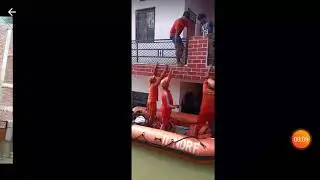 Allahabad (Prayagraj) Flood Sept 17: NDRF rescue work in pictures.