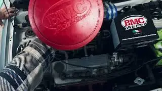 Zen full system exhaust and Bmc air filter Ss intake pipe