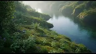 Deep Meditation: Serene Natural Scene for Relaxation (Dreamlike Nature Soundscape)