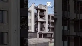 Modern architectural transformation of a building's facade #elevation #ahmedabad
