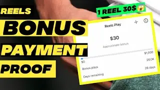 Reels bonus Payment Proof 🤑 | Instagram reels payment proof Ft.@SatishKVideos