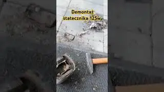 #statecznik #demontaż #złom #odzysk #lampartęciowa