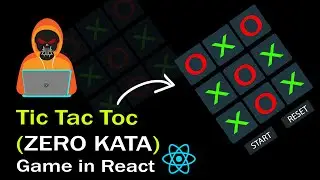 React Project: Zero Kata Game (Tic-Tac-Toe) 🎮 || In Hindi || Death Code