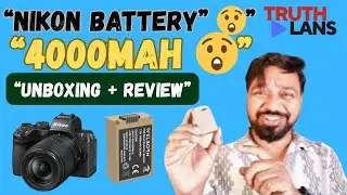 Nikon Z Series के लिए Best Battery? 🔋 WELBORN EN-EL25 Unboxing & Review हिंदी में