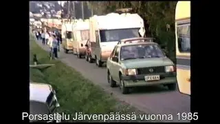 Porsastelut Järvenpäässä vuodelta 1985