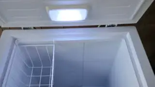 Наш новый морозильник!!!! Морозильный ларь Hotpoint объемом 5,0 куб. футов.