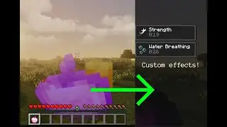 How to make a custom enchanted golden apple in Minecraft