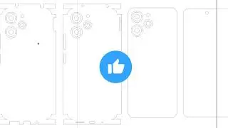 Xiaomi Redmi 12 4G/5G Skin Template Vector &bull; Mobile Back Skin &bull; Skin File CDR &bull; MobileClinic