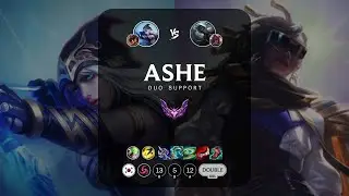 Ashe Support vs Senna - KR Master Patch 13.24