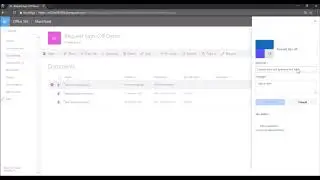 Request Sign-off in SharePoint online
