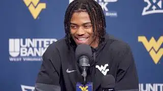 Игрок WVU Джаспер Флойд рассказывает о подготовке к сезону 2025-2026 гг. 25 сентября 2025 г.