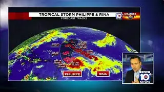 Hurricane specialist tracks 2 tropical storms