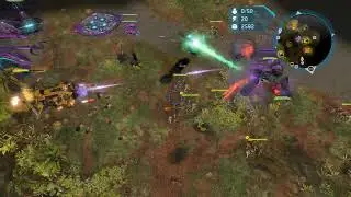 Halo Wars DE  200 AI Scarab vs Legendary Cutter