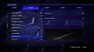 Getting Weapons Master Trophy in Resident Evil 6, Road to Platinum #1