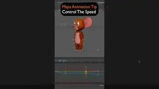 Как управлять скоростью анимации в Maya: мини-урок 🧀
