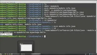 Java 9 Modules - Hello world