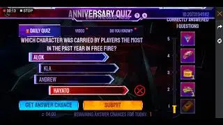 Today anniversary quiz correct answer