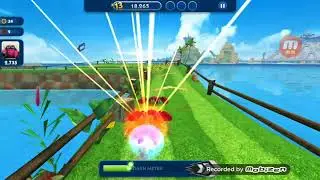 Sonic Dash Landscape Gameplay