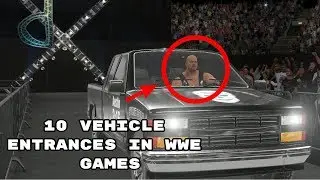 10 Vehicle Entrances In WWE Games