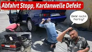Katastrophe! Mercedes Kardanwelle gebrochen, E28 kein Ende...