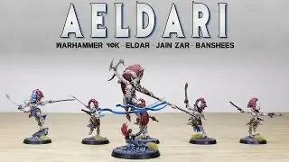 PAINTING SHOWCASE Eldar Jain Zar Craftworlds Warhammer 40k 9th Edition