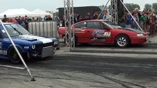 Opel Calibra 4X4 Turbo Vs BMW E30 Turbo