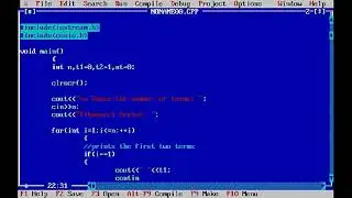 Fibonacci Series Program in C++ | #3 | C++ Programming Language