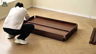Game Table Installation Tutorial | Detachable Tabletop, 4-6 Player Multi-functional Board Game Table